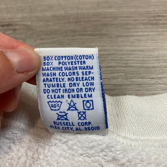 Vintage 90s Russell Athletic UCLA College Crewneck Sweatshirt Men's XL - Picture 7 of 10